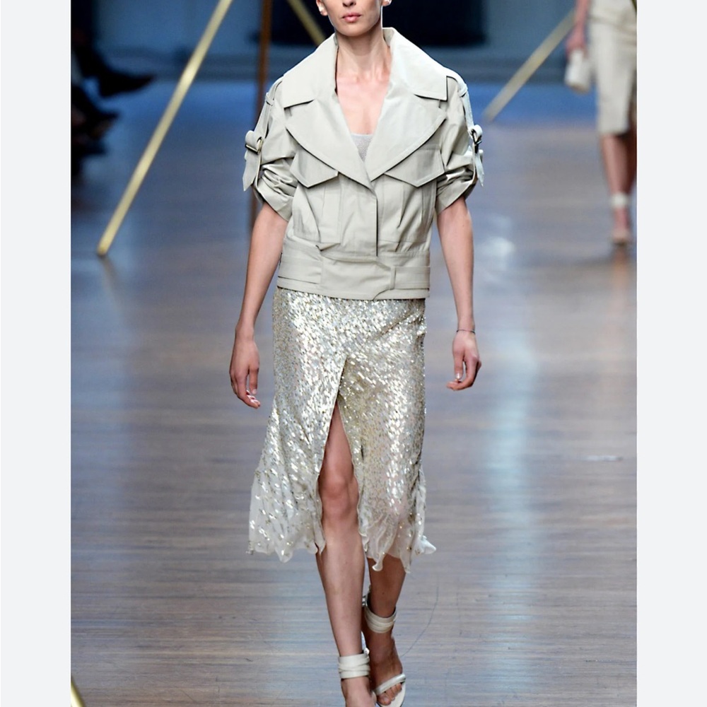 Jason Wu Spring 2014 Belted utility jacket